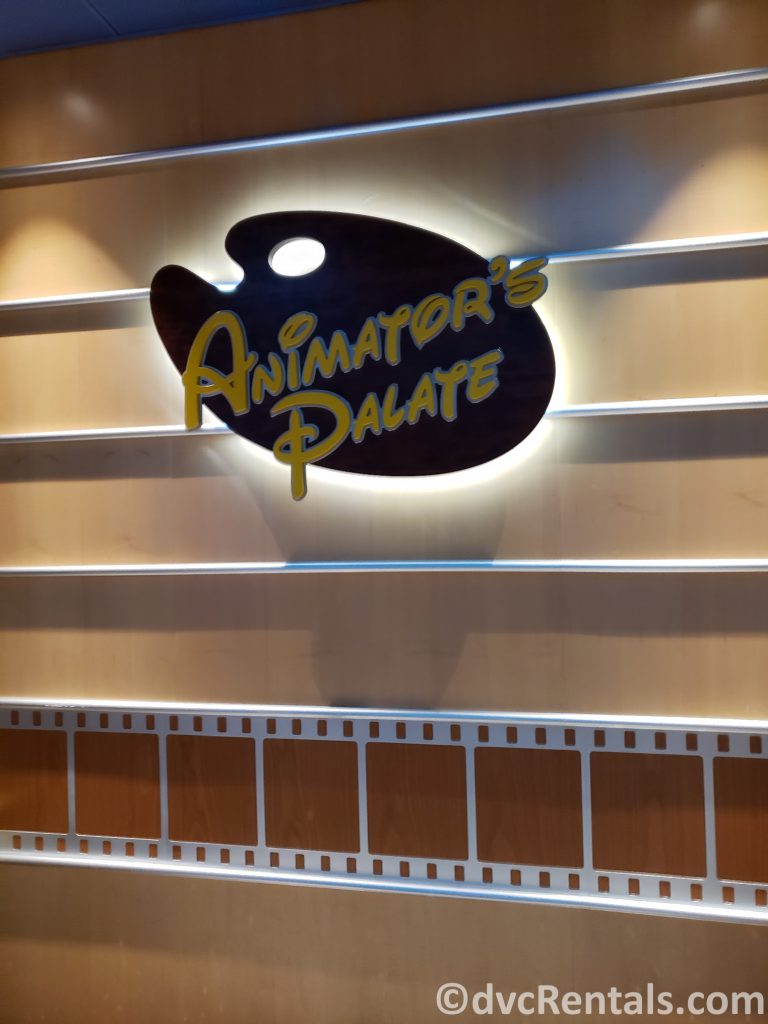 Sign for Animator’s Palate