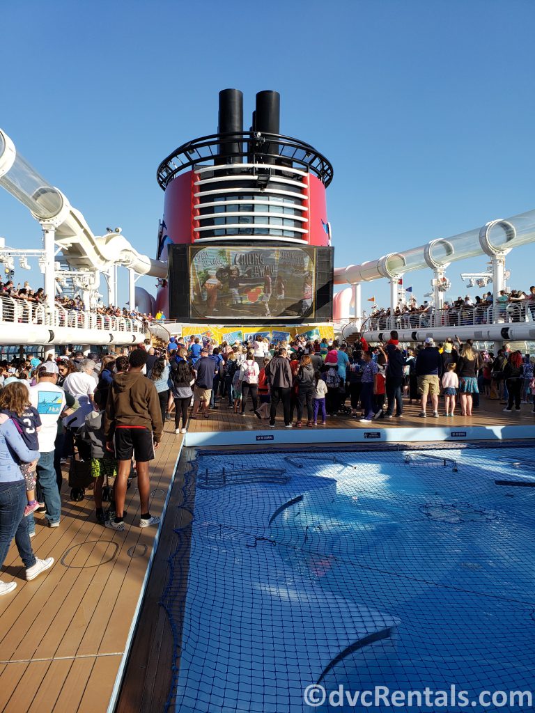 Sailing Away Party on the Disney Dream