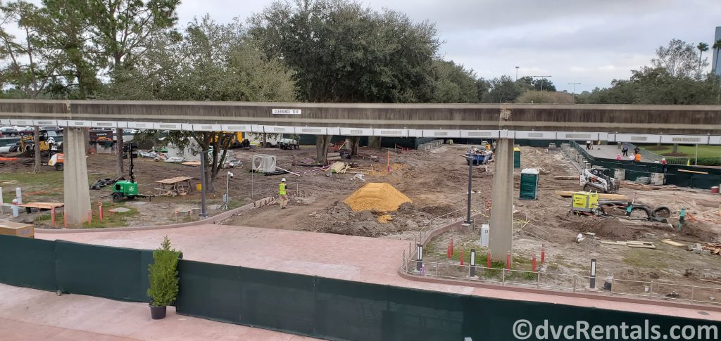 Construction at Epcot