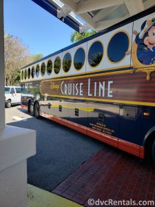 Disney Cruise Line bus