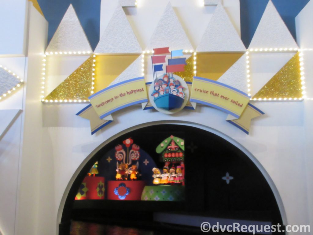 Exterior shot of It’s a Small World