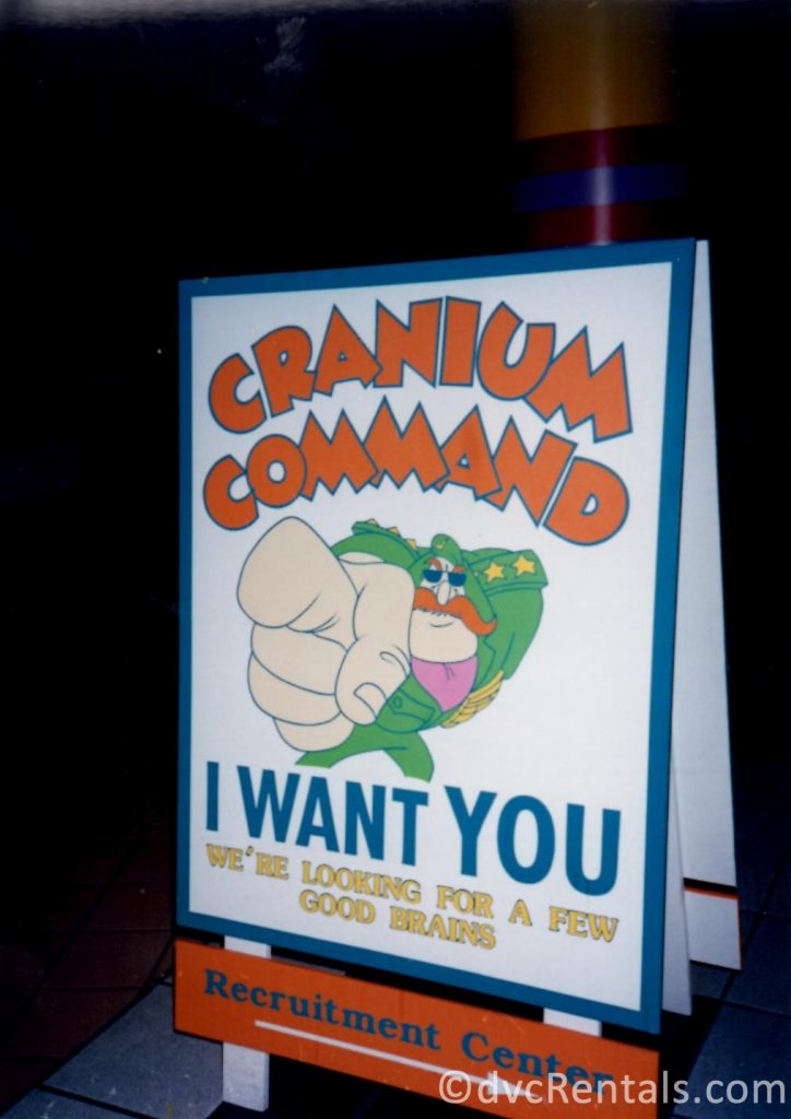 Sign for Cranium Command