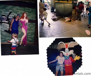 collage of Roger Rabbit photos