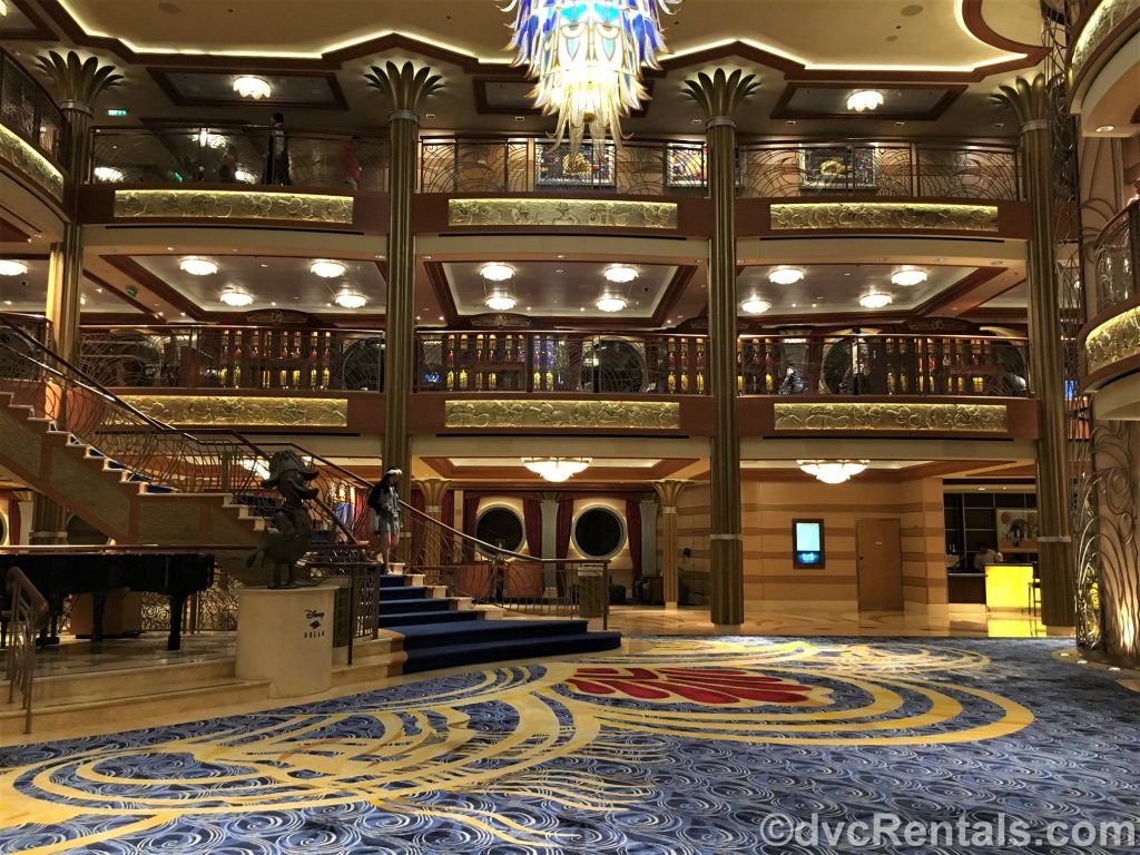 lobby of the Disney Dream