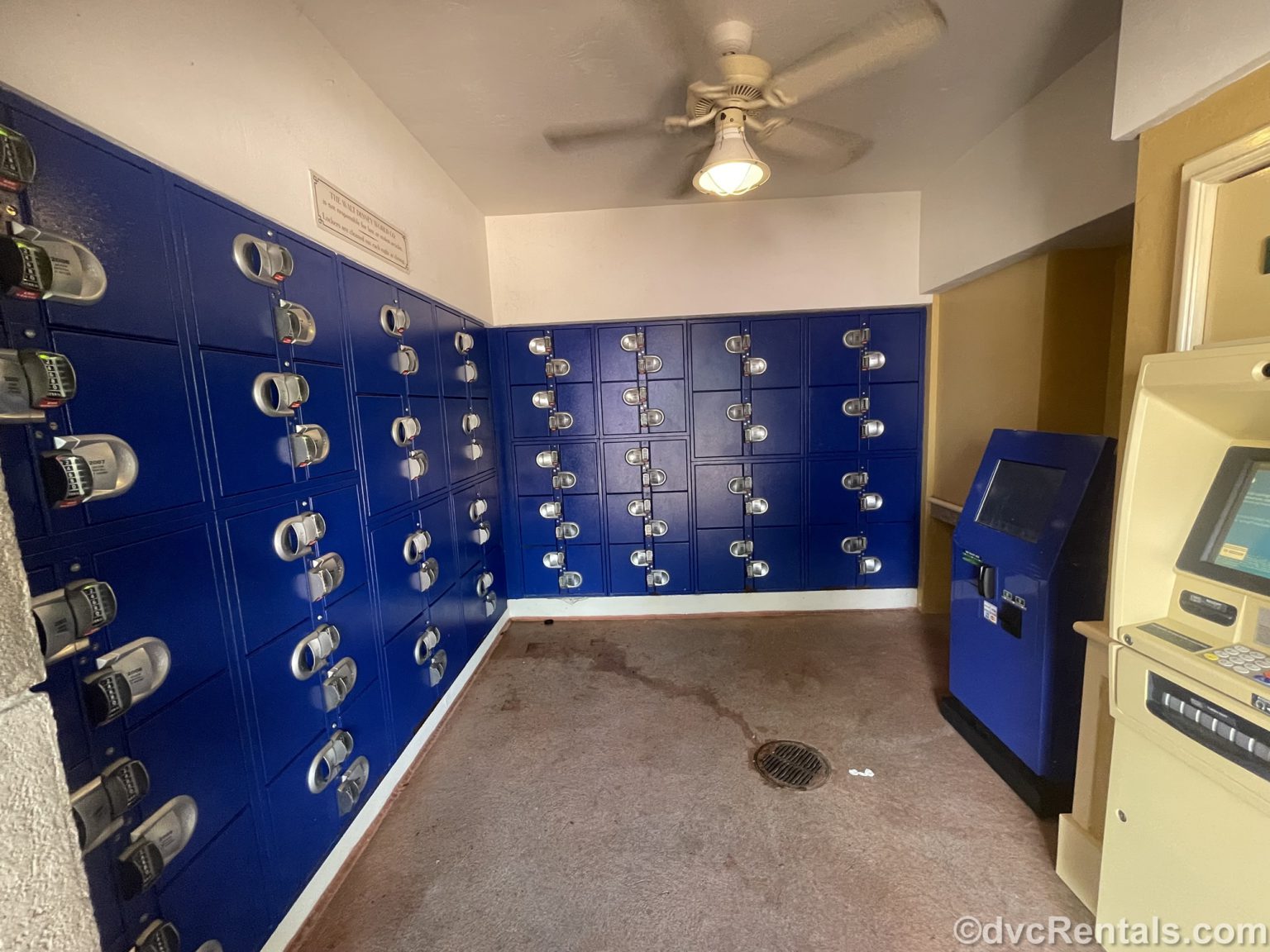 Renting a Locker at Walt Disney World