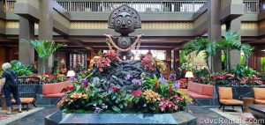 Lobby of Disney’s Polynesian Villas & Bungalows