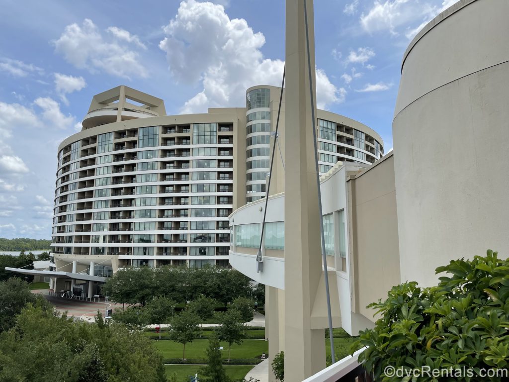 Skybridge from Disney’s Bay Lake Tower to the Contemporary Resort