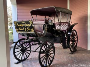 Carriage at Disney’s Saratoga Springs Resort & Spa