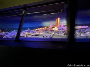 Futuristic City of EPCOT as seen on the PeopleMover