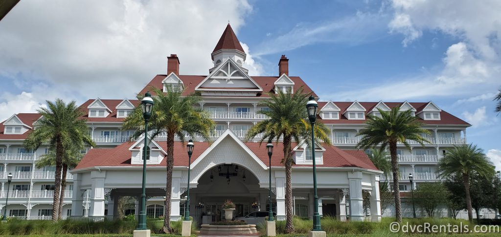 Entrance to the Villas at Disney’s Grand Floridian Resort