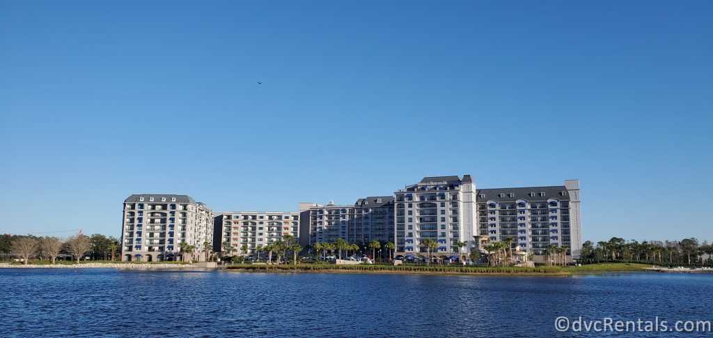 Exterior shot of Disney’s Riviera Resort