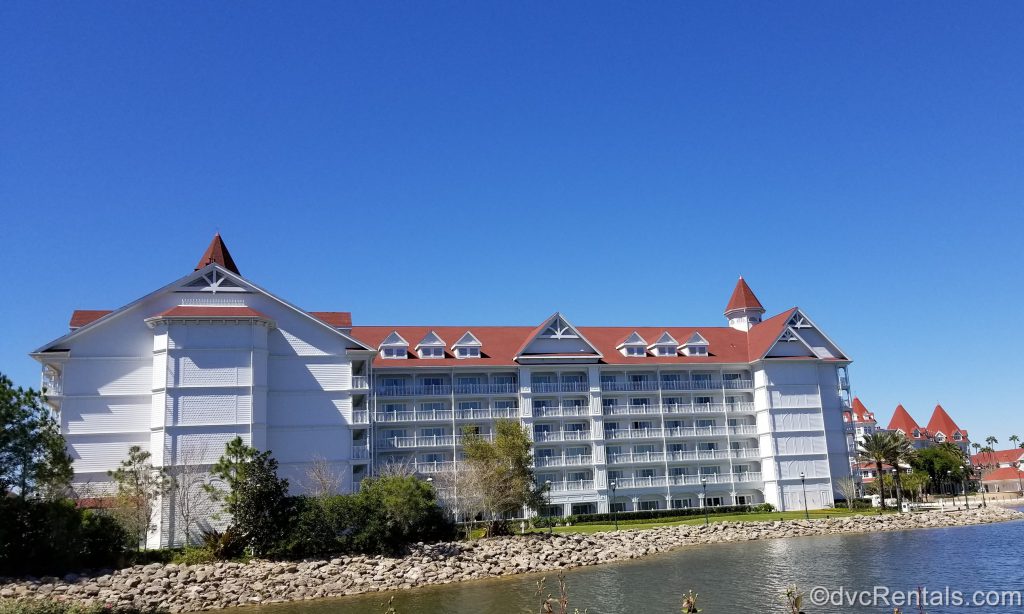 Exterior image of the Villas at Disney’s Grand Resort & Spa