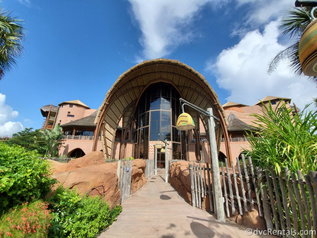 exterior shot of Disney’s Animal Kingdom Villas