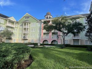 Exterior building at Disney’s Saratoga Springs Resort & Spa