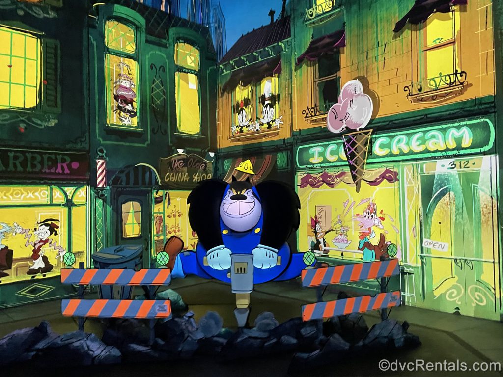 Scene from Mickey and Minnie’s Runaway Railway