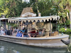 Boat from the Jungle Cruise at Disney’s Magic Kingdom