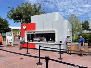 Food booth from the Epcot International Food & Wine Festival