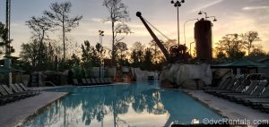 Sunrise at Boulder Ridge Villas at Disney’s Wilderness Lodge