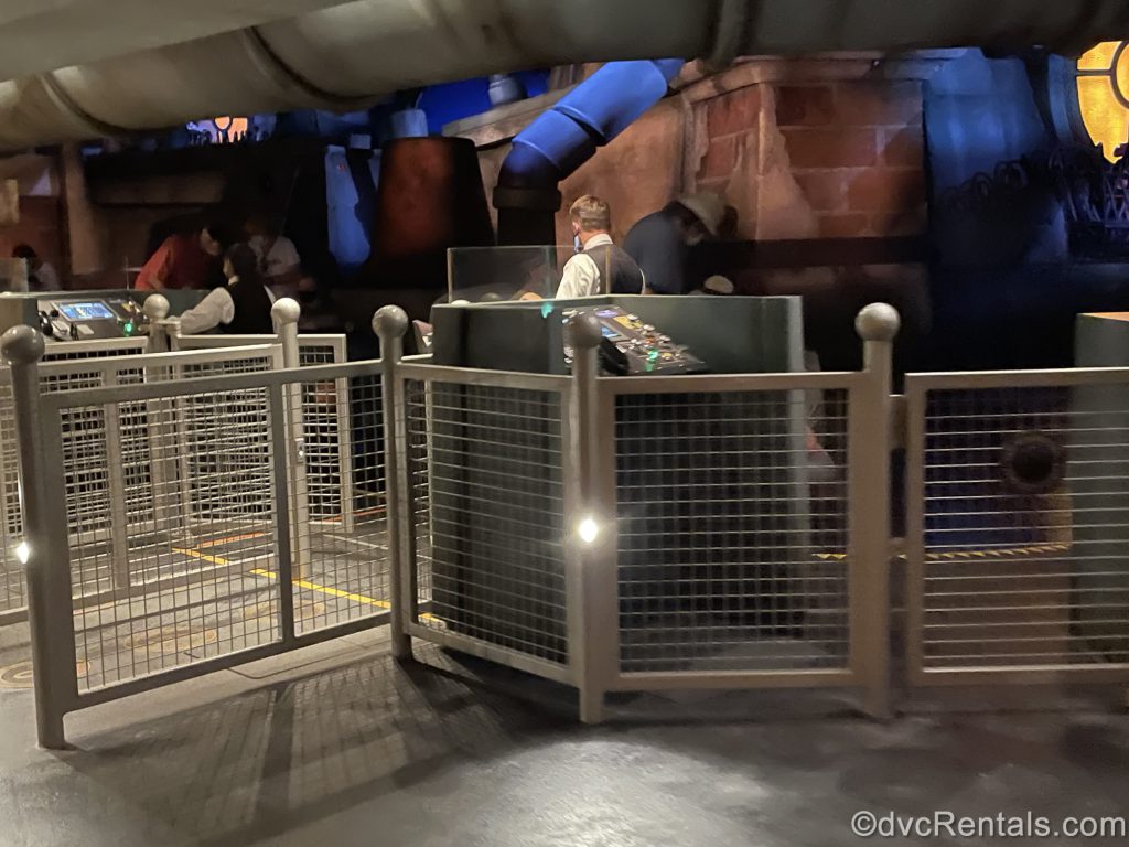 boarding area for Remy’s Ratatouille Adventure