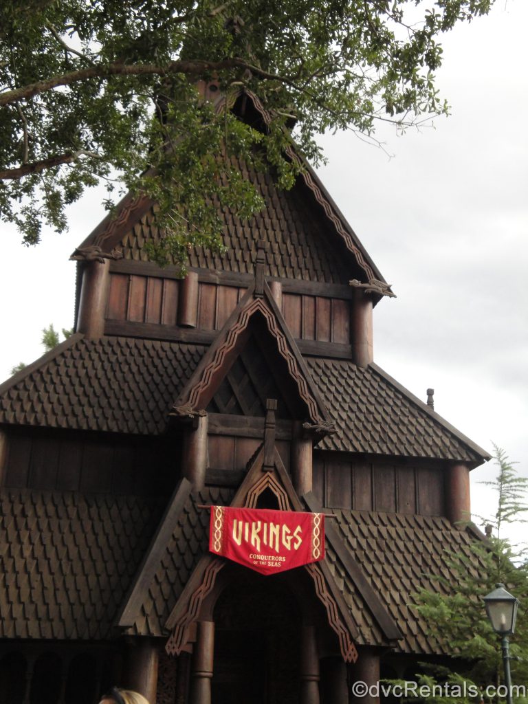 Stave Church in the Norway Pavilion in Epcot