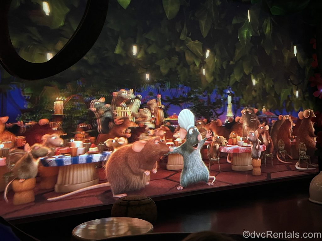 Scene from Remy’s Ratatouille Adventure