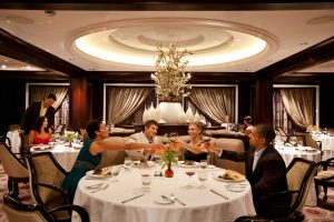 Dining options aboard a Celebrity Cruise