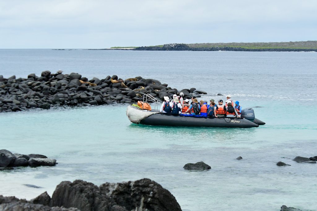 Shore Excursion to a Galapagos island offered by Celebrity Cruises