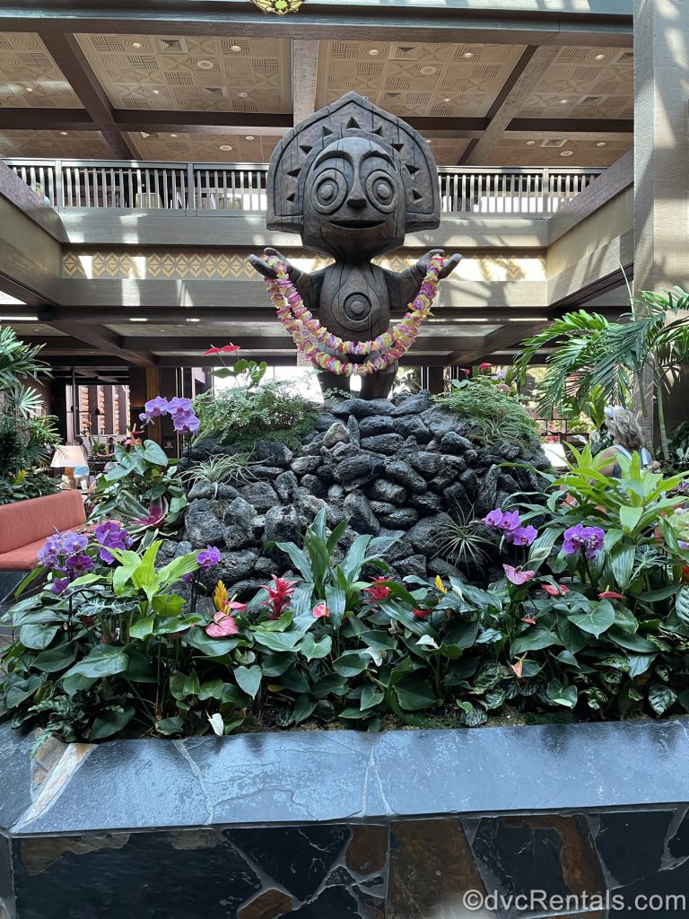 lobby of Disney’s Polynesian Villas & Bungalows