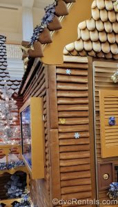 Hidden Mickey on the Gingerbread House at Disney’s Grand Floridian