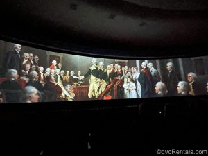 scene from the Hall of Presidents