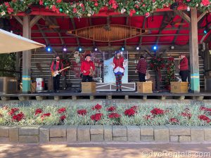 Performers from the Epcot International Festival of the Holidays