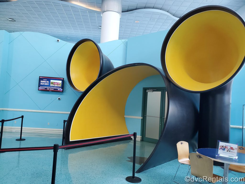 Mickey-Head tunnel at Port Canaveral
