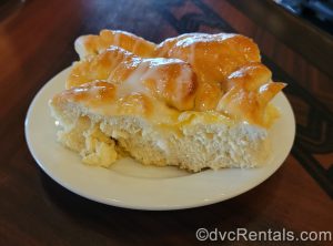 Pineapple-Coconut Breakfast Bread at ‘Ohana restaurant at Disney’s Polynesian Villas and Bungalows
