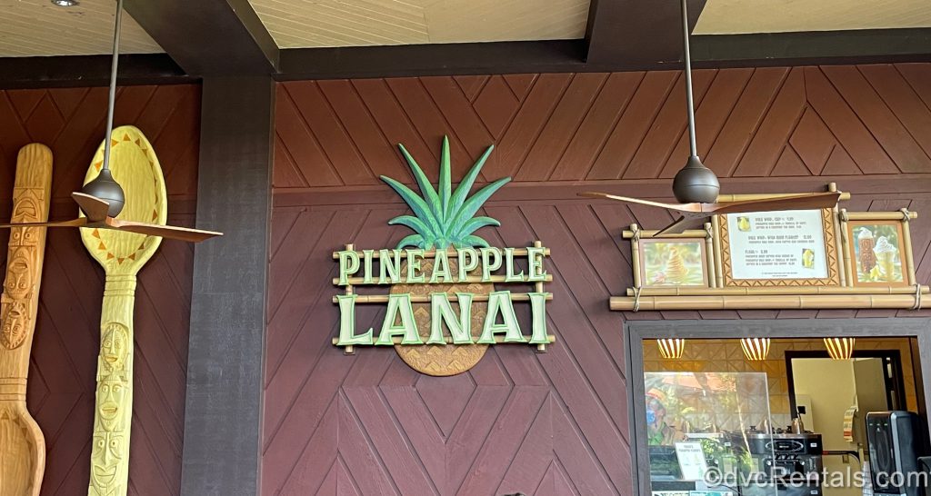 Pineapple Lanai at ‘Ohana restaurant at Disney’s Polynesian Villas and Bungalows