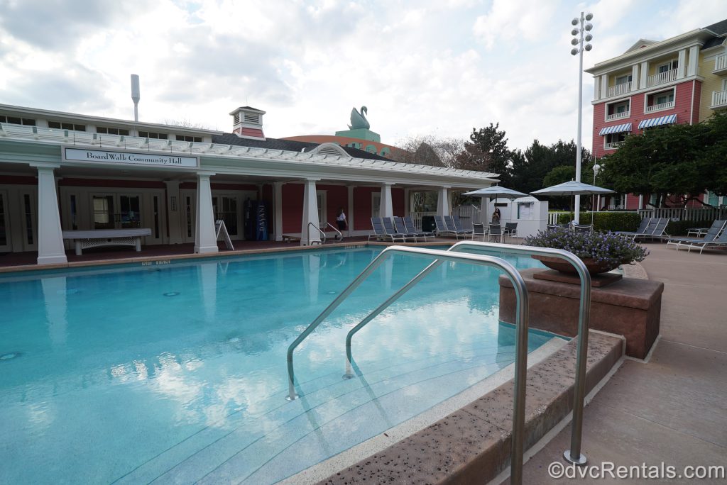 Leisure pool at Disney’s Boardwalk Villas