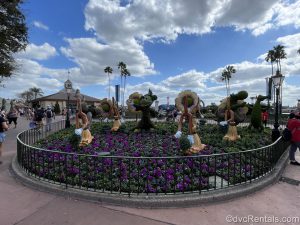Mickey Mouse topiary from the Epcot International Flower & Garden Festival