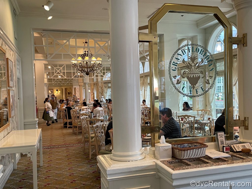 Grand Floridan Café at the Villas at Disney’s Grand Floridian Resort & Spa
