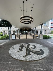 Entrance to Disney’s Riviera Resort