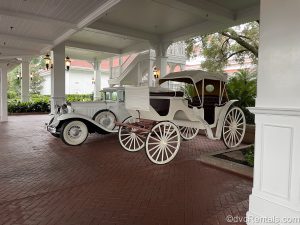 Vintage car at the Villas at Disney’s Grand Floridian Resort