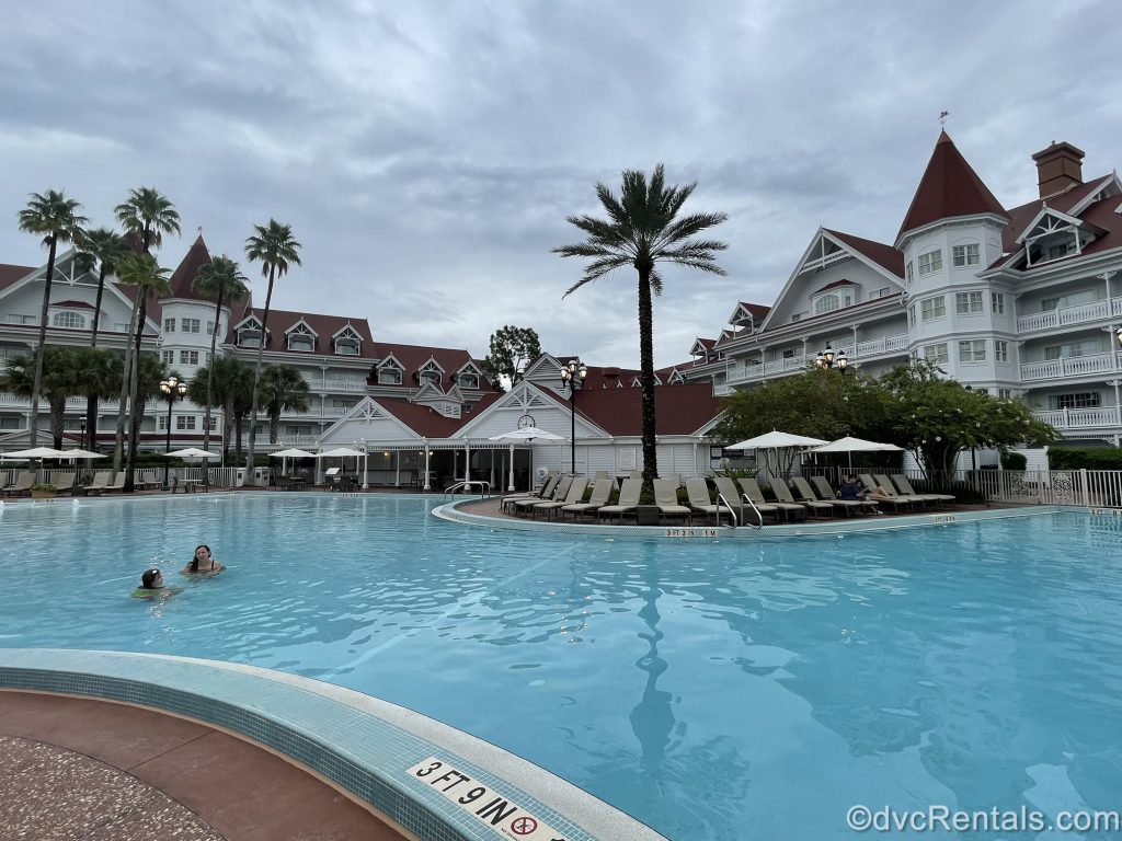 The Courtyard Pool at the villas at Disney’s Grand Floridian Resort & Spa