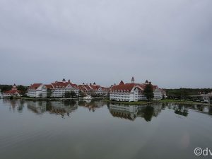 The Villas at Disney’s Grand Floridian as seen from the Monorail