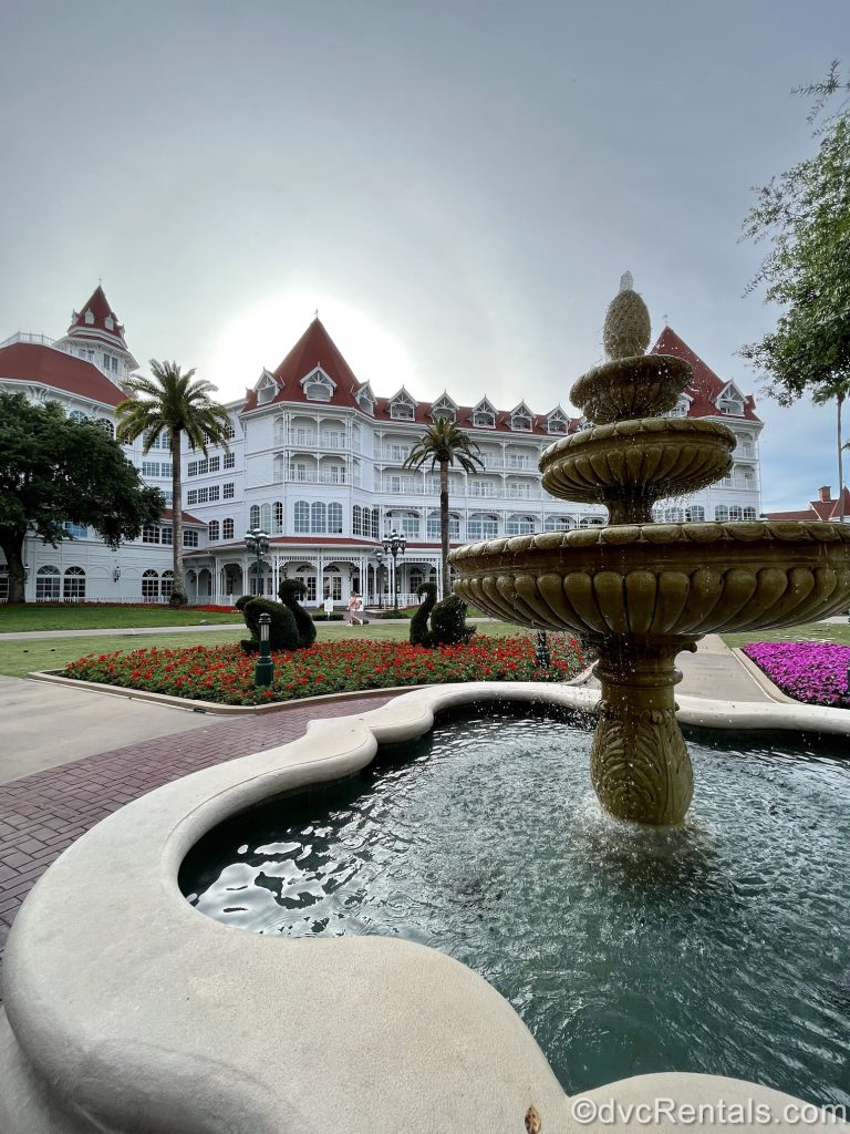 fountain at the Villas at Disney’s Grand Floridian Resort & Spa