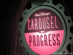 Sign for the Carousel of Progress