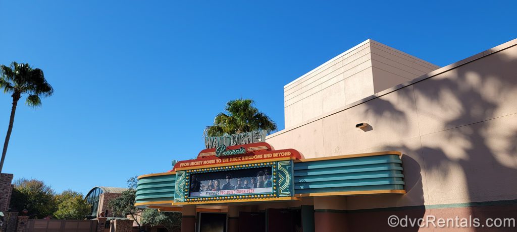 Sign for Walt Disney Presents at Disney’s Hollywood Studios