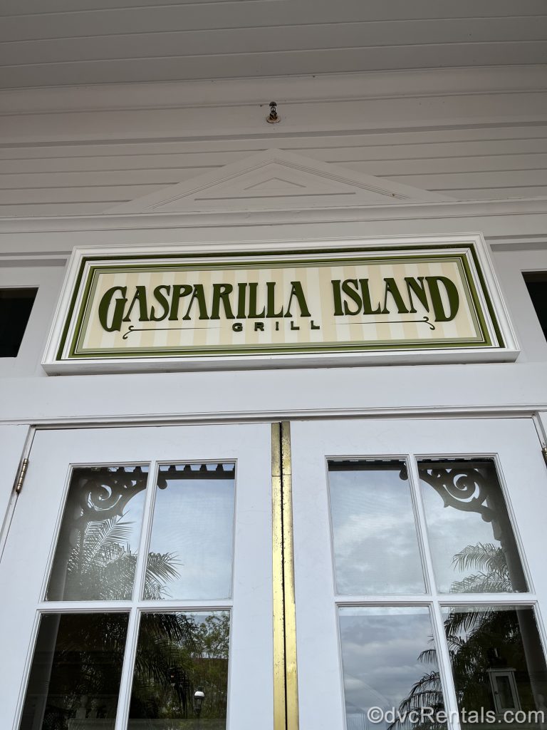 Entrance to Gasparilla Grill