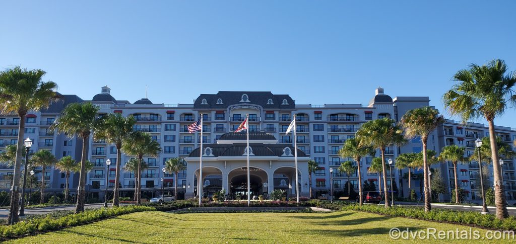 Entrance to Disney’s Riviera Resort