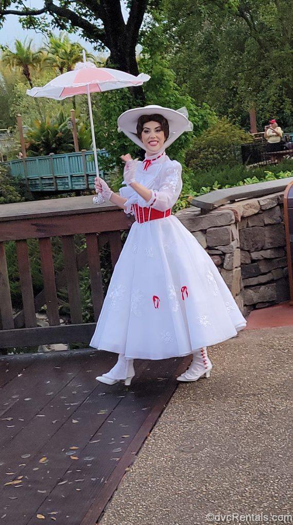 Mary Poppins at the Magic Kingdom