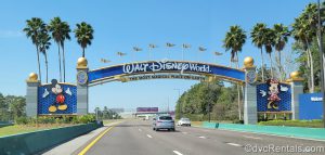Sign for Walt Disney World