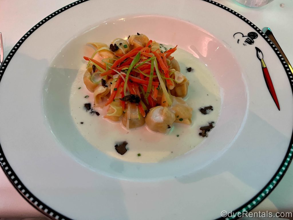 Appetizer from the Animator’s Palate on the Disney Dream