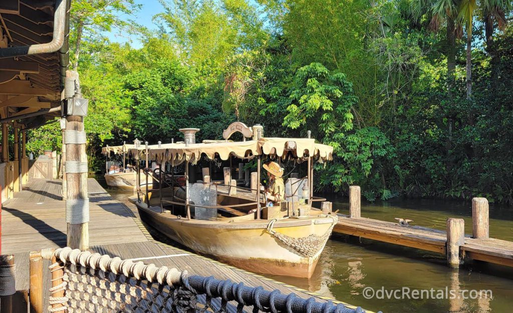 Boat from the Jungle Cruise